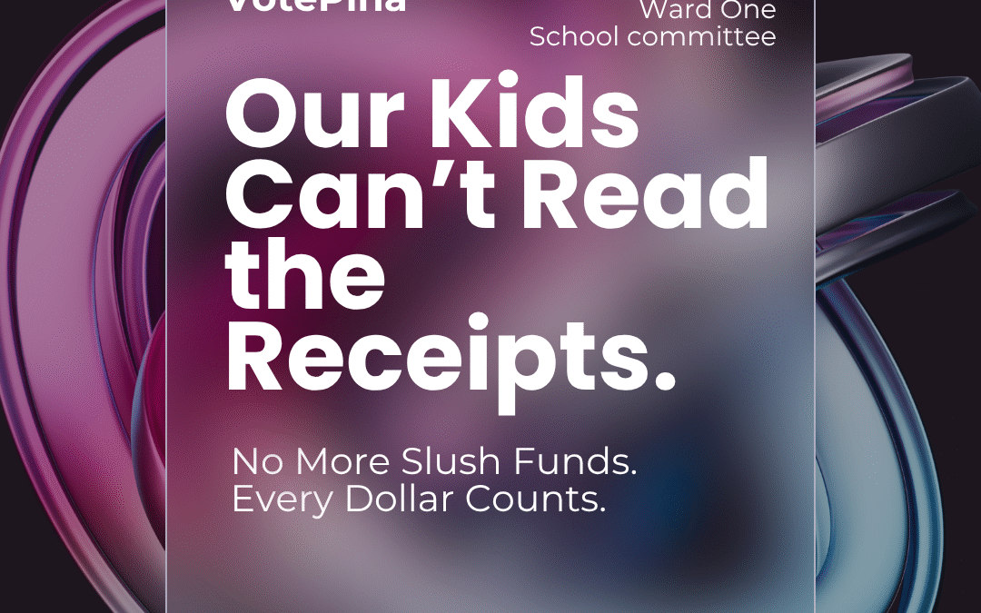No More Slush Funds. Every Dollar Counts.