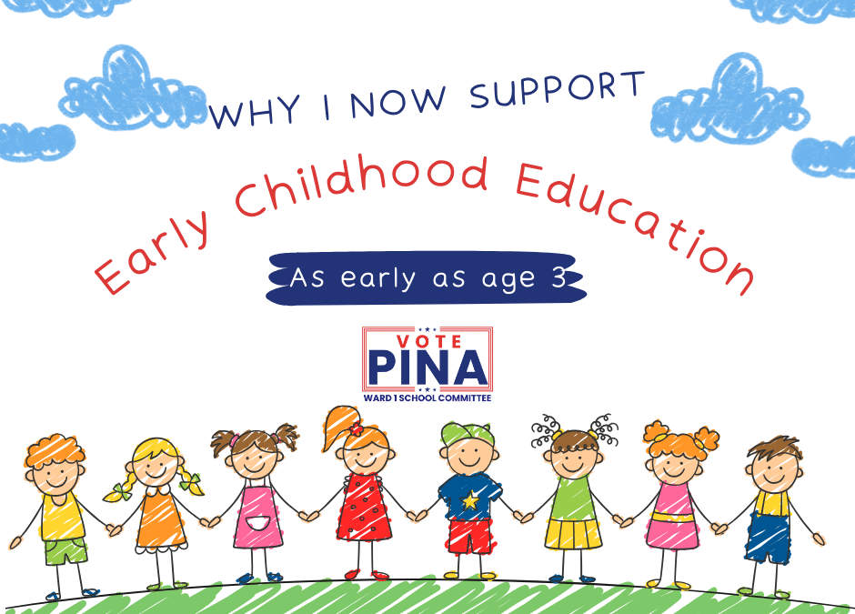 Why I Now Support Early Childhood Education Starting at Age Three
