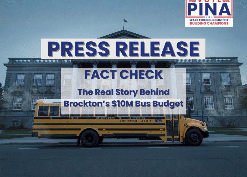 Setting the Record Straight on Brockton’s $10 Million Transportation Shortfall
