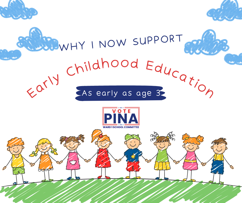 Why I support Early Childhood ed at age 3